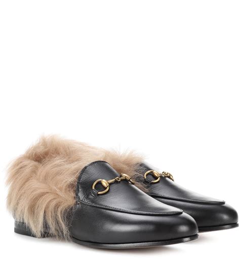 women gucci fur loafers|Gucci fur loafers men.